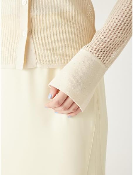 【新品】FRAY I.D ストライプメッシュポロカラーニット Amazon | [フレイ アイディー] ストライプメッシュポロカラー